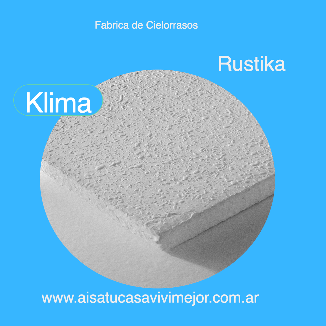 Placa de Cielorraso desmontable Rustika 603x603x20mm