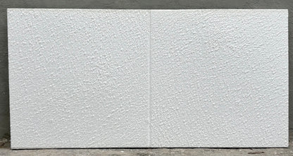 Placa De Cielorraso Desmontable Telgopor Klima Artica 120x60 Sin pintura
