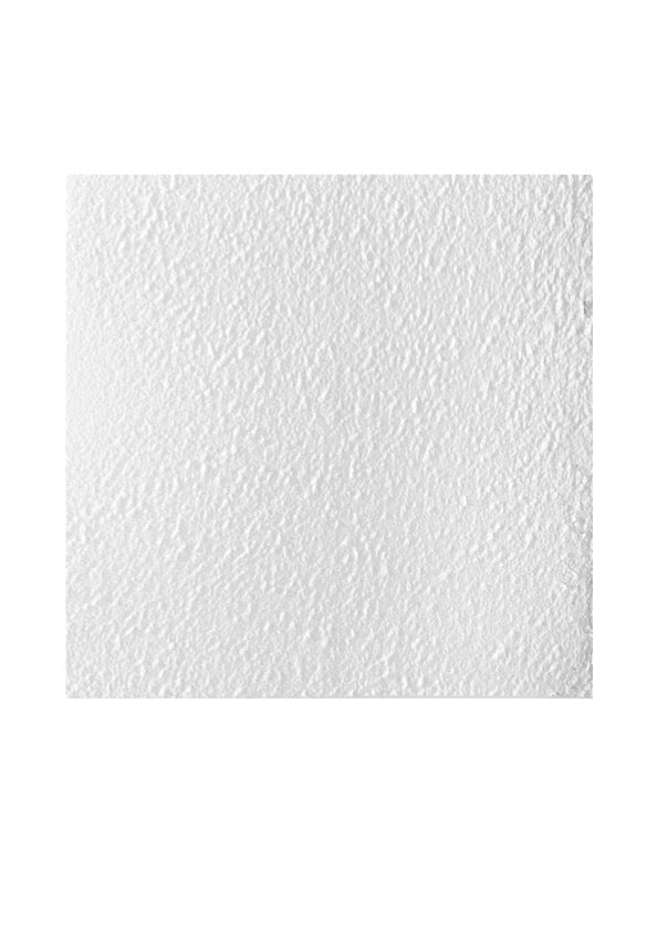 Placa De Cielorraso Desmontable Telgopor Klima Artica 60x60 Sin pintura